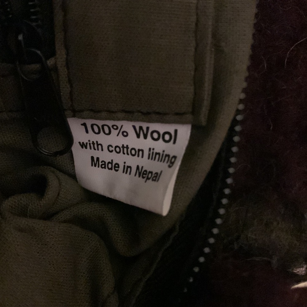 NEW Anthropologie Rising Tide handmade wool purse - Picture 16 of 16